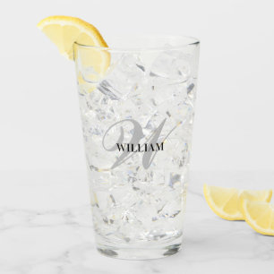 Verre Créez Votre Propre Monogramme Personnalisé Et Nomm