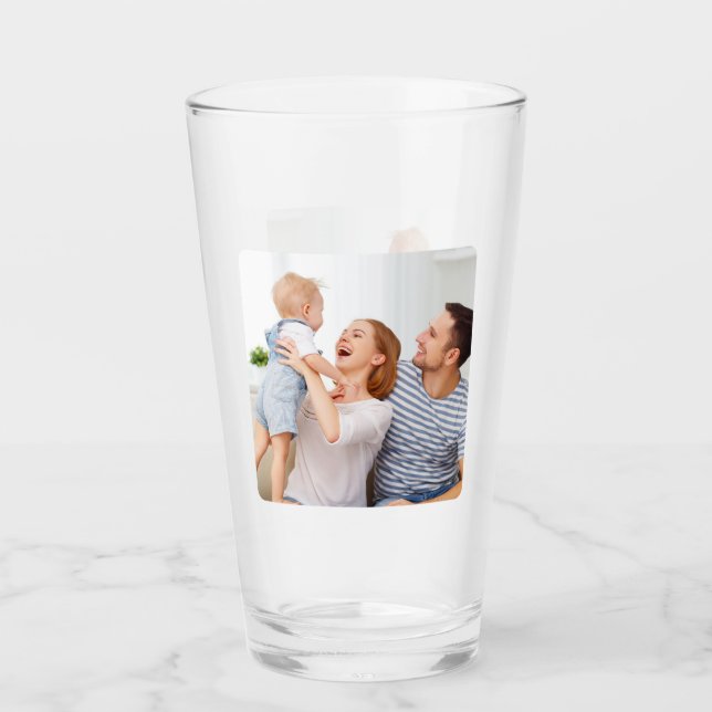 Verre Créez votre propre photo personnalisée (Devant)