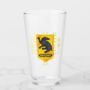 Verre Crête Abstraite Géométrique HUFFLEPUFF™