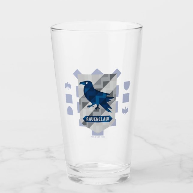 Verre Crête géométrique Abstraite RAVENCLAW™ (Devant)