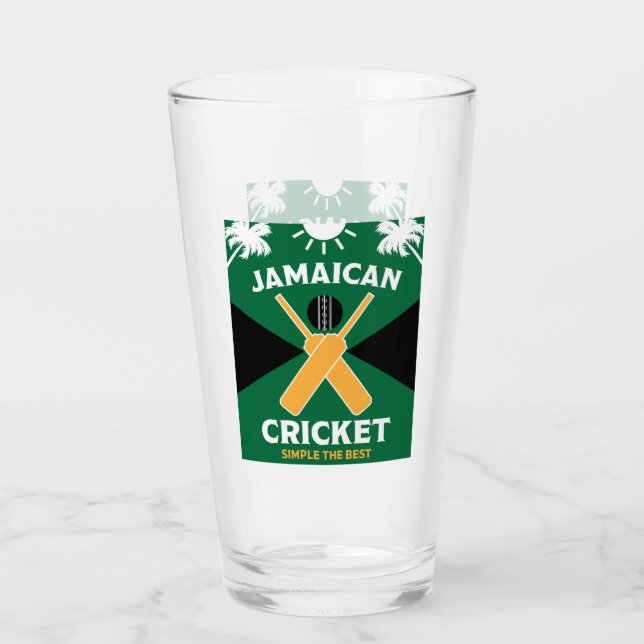 Verre Cricket jamaïcain (Devant)