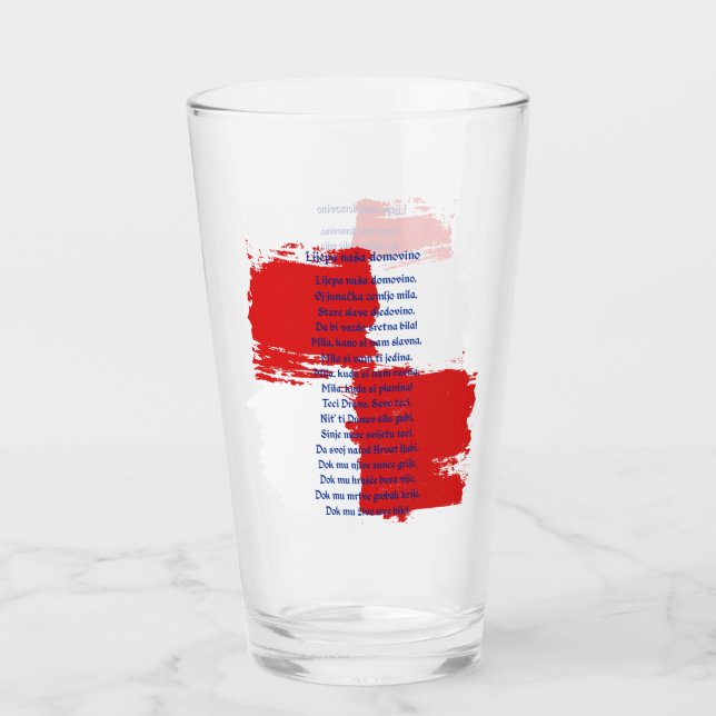 Verre Croatie (Devant)