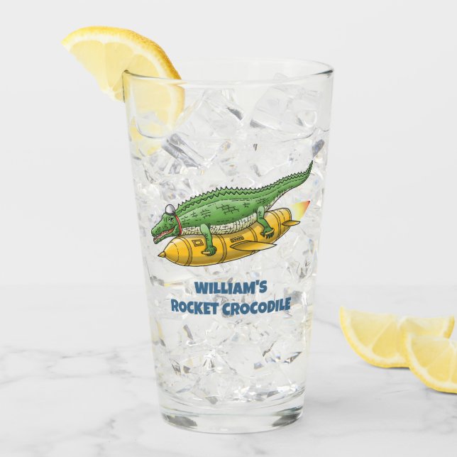 Verre Crocodile Fusée (Devant glace)