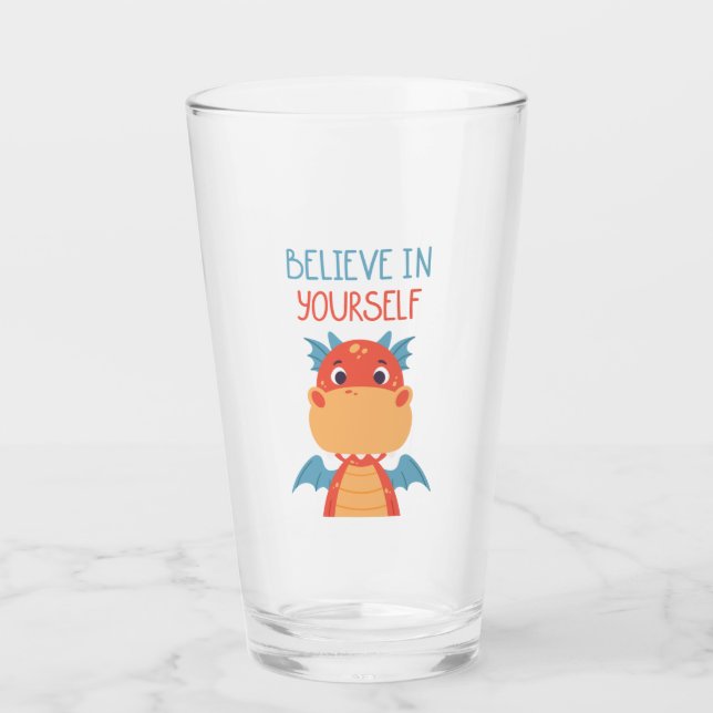 Verre Crois En Toi-Même Dragon (Devant)