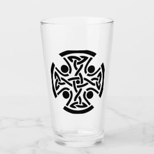 Verre croix chrétienne celtique 