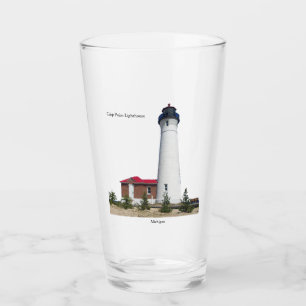 Verre croquant de phare de point