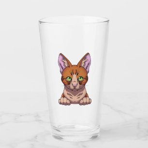 Verre Cute chat