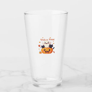 Verre Cute Halloween - Classe Kawaii Ghost et Black Cats