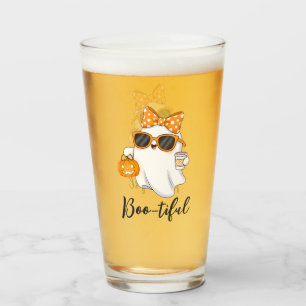Verre Cute Halloween Ghost Citrouille épice personnalisé
