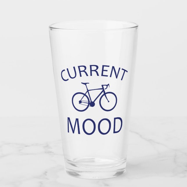 Verre Cyclisme d'humeur actuel (Devant)