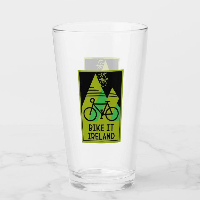Verre Cyclisme Irlande (Devant)