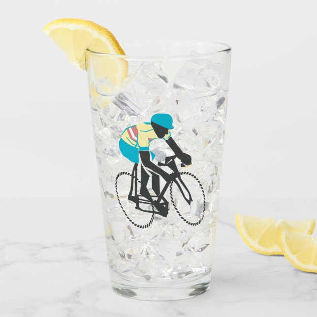 Verre Cycliste n° 2 (Devant glace)