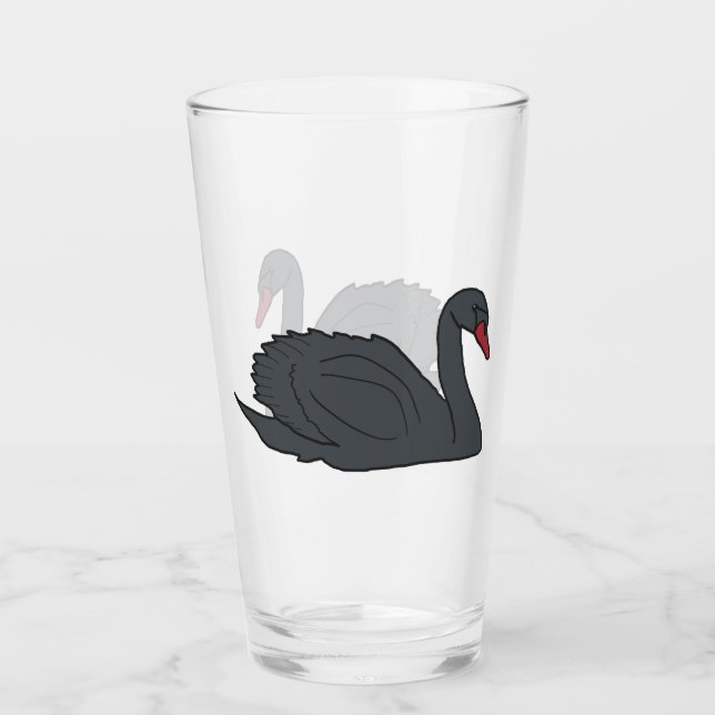 Verre Cygne noir (Devant)