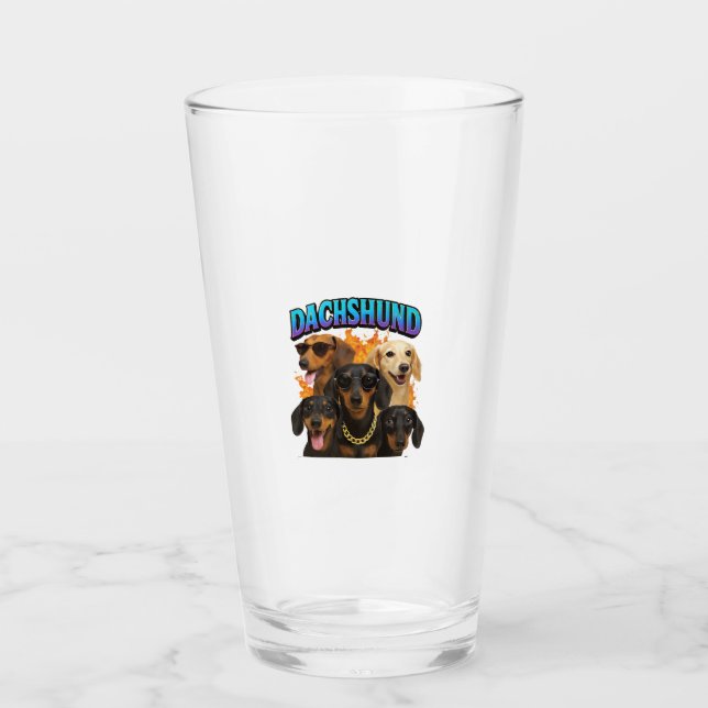 Verre Dachshund (Devant)