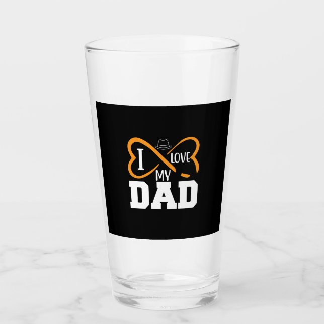 Verre Daddy Don J'Aime Mon Papa (Devant)