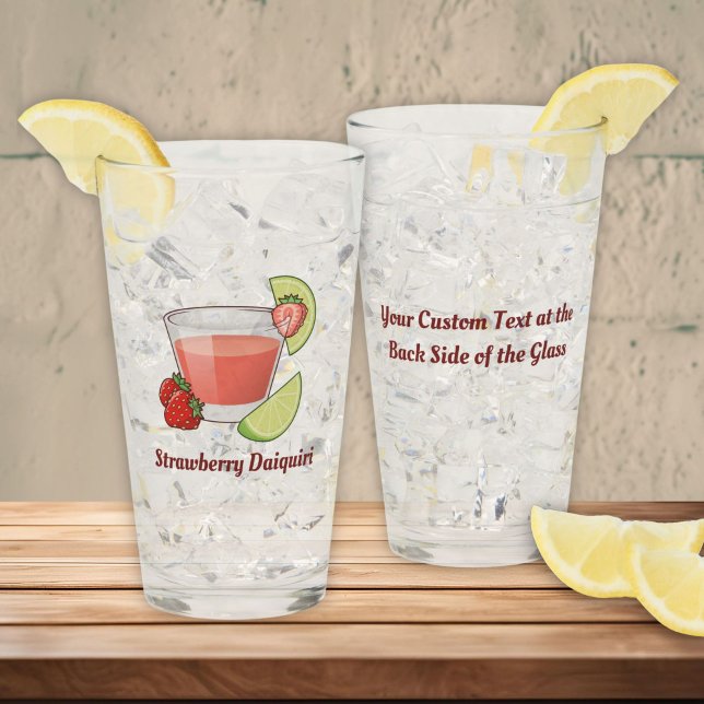 Verre Daiquiri aux fraises (Créateur téléchargé)