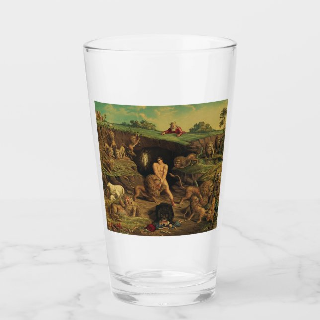 Verre Daniel dans la fosse aux lions (Devant)