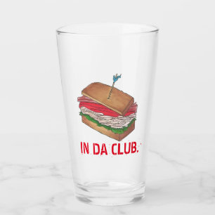Verre Dans Da Club Funny Foodie Deli Club Sandwich