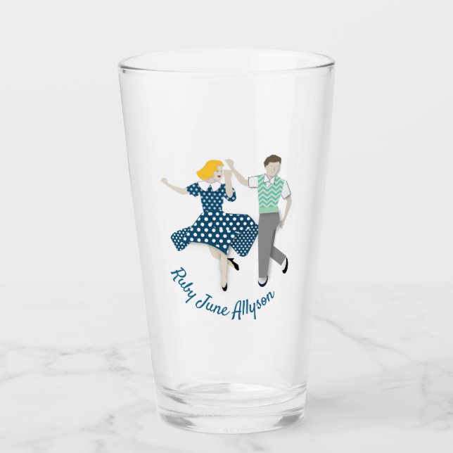 Verre Danse à voile (Devant)
