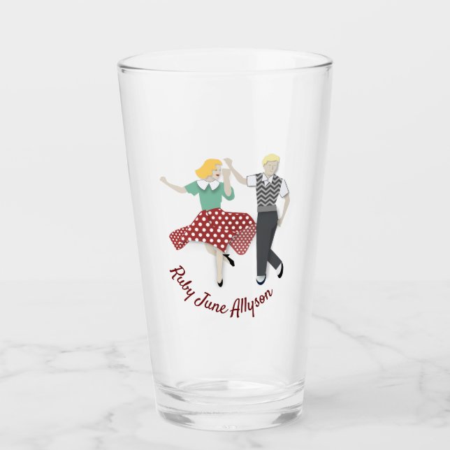 Verre Danse à voile (Devant)