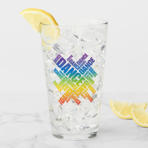 Verre Danse typographique