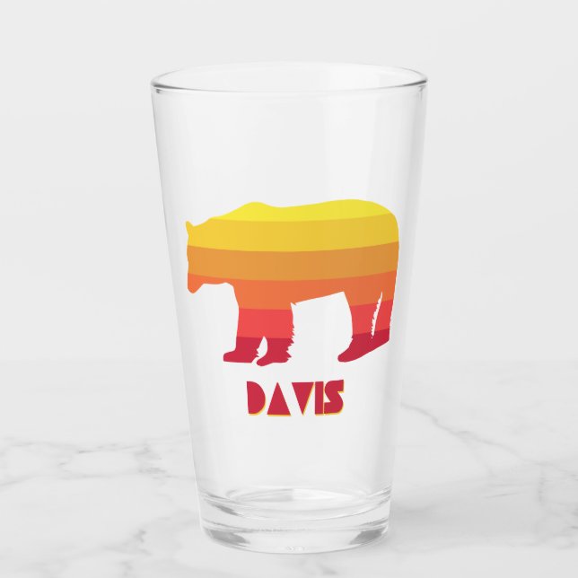 Verre Davis West Virginia Rainbow Bear (Devant)