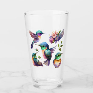 Verre De beaux colibris pour les amateurs d'oiseaux