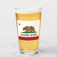 VERRE DE BIÈRE CALIFORNIE