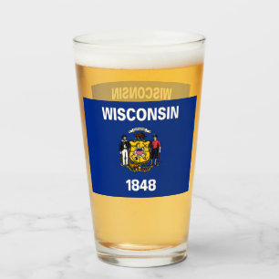VERRE DE BIÈRE WISCONSIN