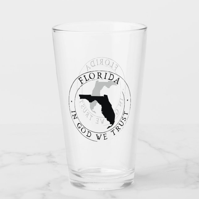 Verre de boisson de l'État de Floride (Devant)