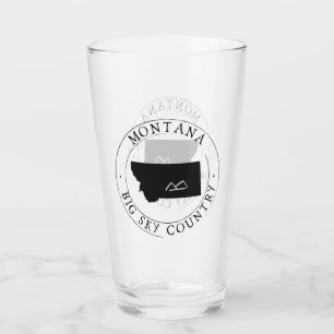 Verre de boisson de l'État du Montana