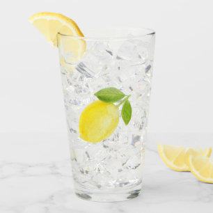 Verre de boissons - citron