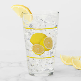 Verre de boissons de citrons