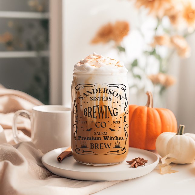 Verre de canette de bière Sanderson Sisters Brewin (Créateur téléchargé)