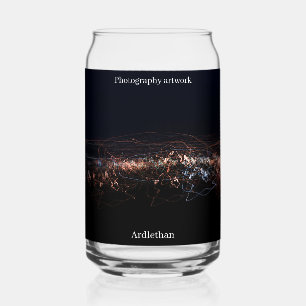 Verre de canette imprimé