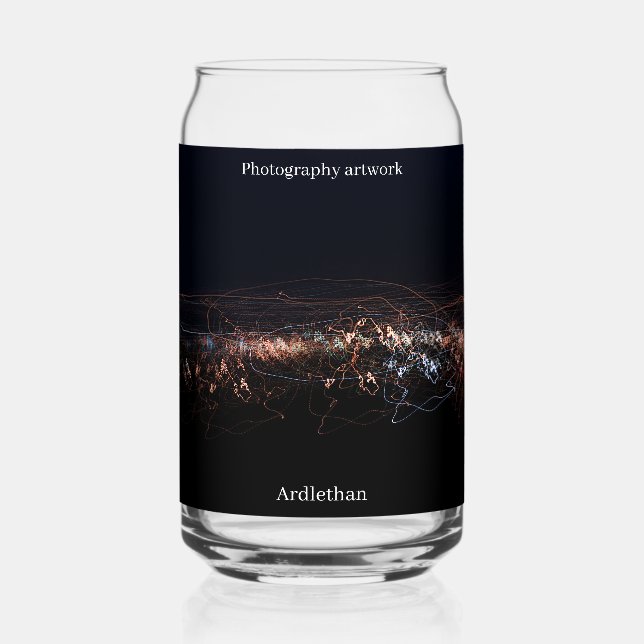 Verre de canette imprimé (Recto)