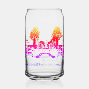 Verre de canette imprimé