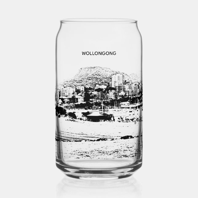 Verre de canette imprimé 16 onces (Recto)
