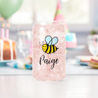 Verre de canette personnalisé avec un design d'abe