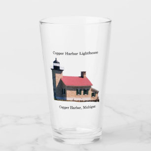 Verre de cuivre de phare de port