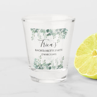 Verre de fête de la Bachelorette verte