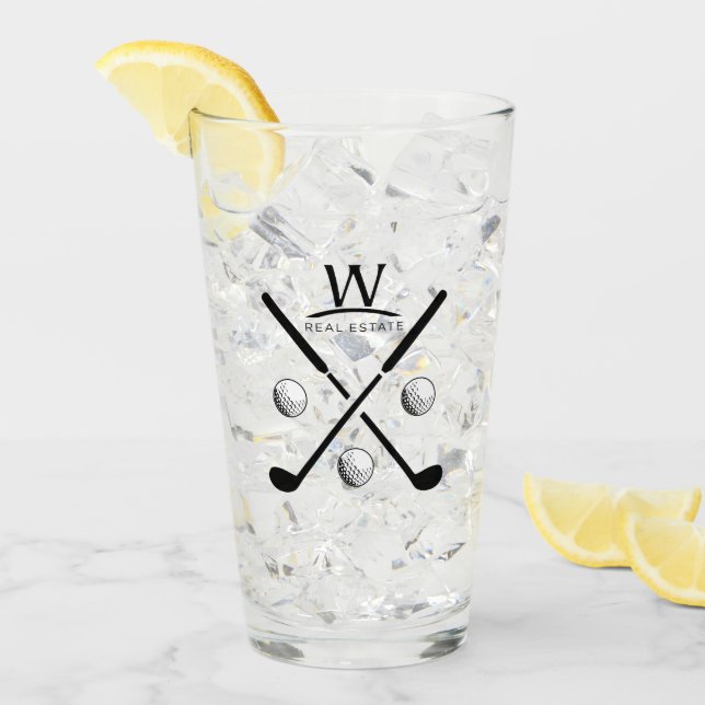 Verre de Highball de golf de W (Devant glace)