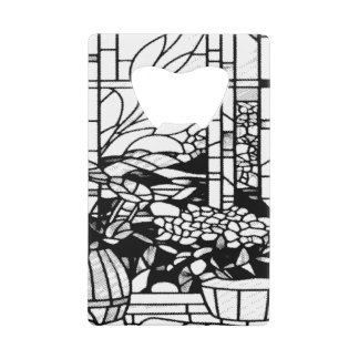 Verre de jardin coloré