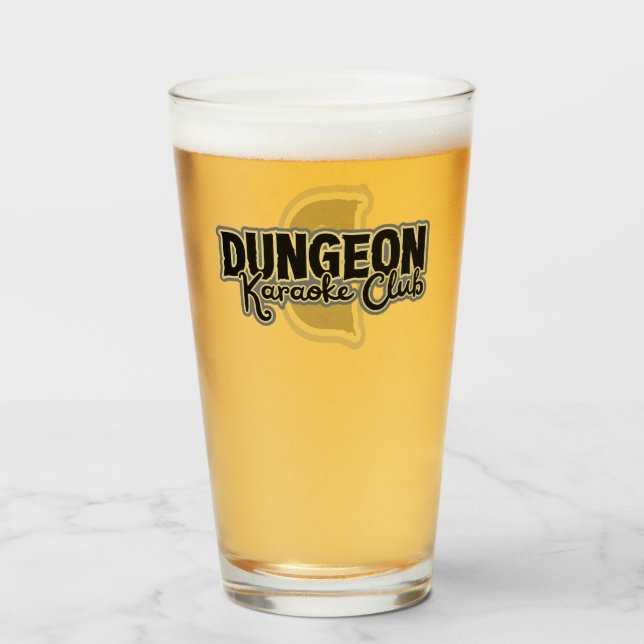 Verre de karaoké de donjon (Devant (rempli))