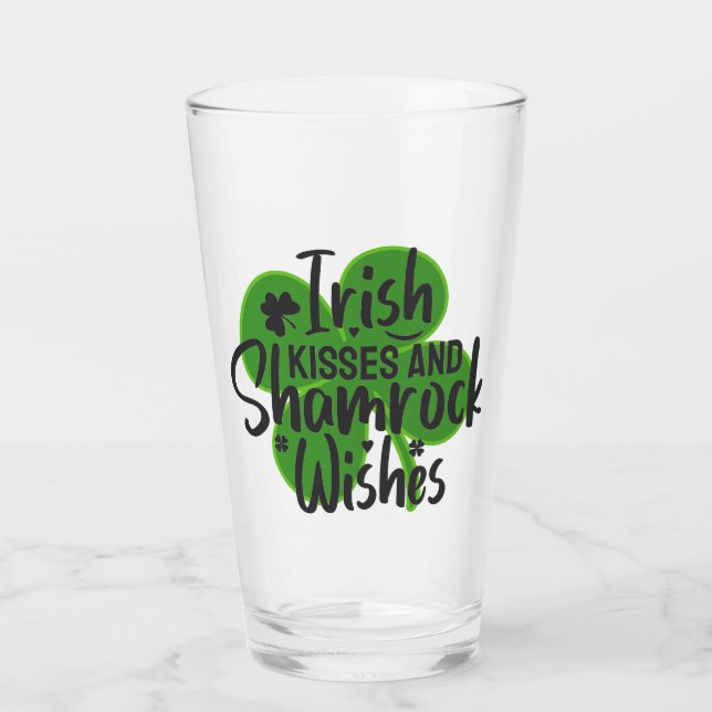 Verre de la Saint Patrick avec citation (Devant)