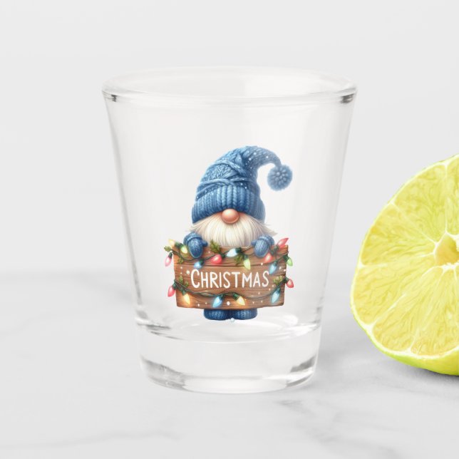 Verre de Noël Gnome (Devant)