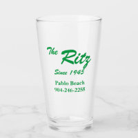 Verre de pinte professionnelle vintage Retro perso
