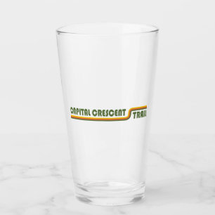 Verre de piste du croissant de capitaux