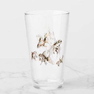 Verre de poisson d'or - Peinture