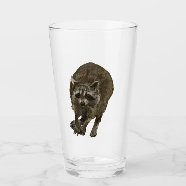 Verre de raton laveur (Devant)